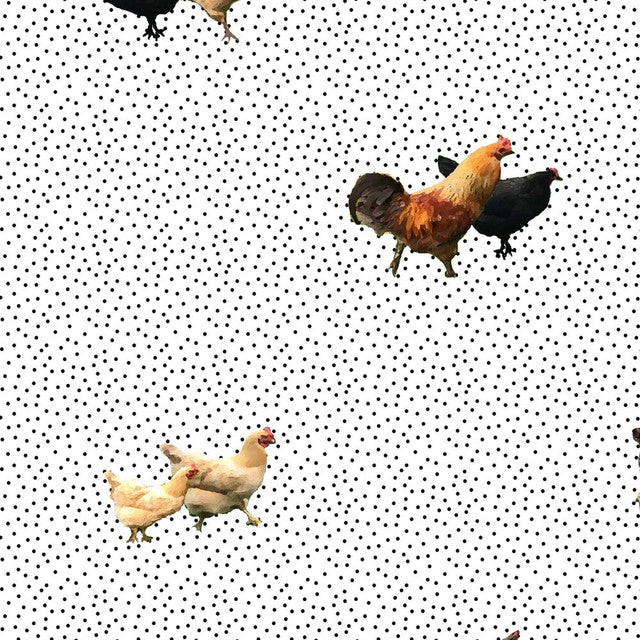 Helen's Yard Wallcovering by Merenda Wallpaper - White