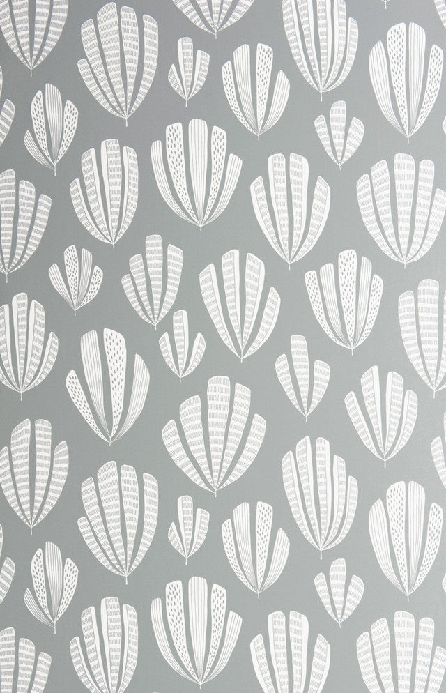 Hoja Wallcovering by MissPrint - Silverbirch