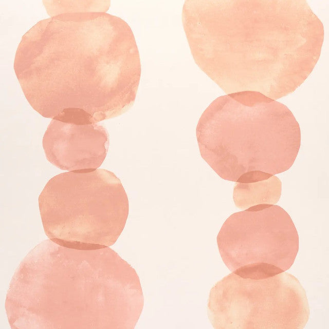 Hyperion Wallcovering by Schumacher - Peach