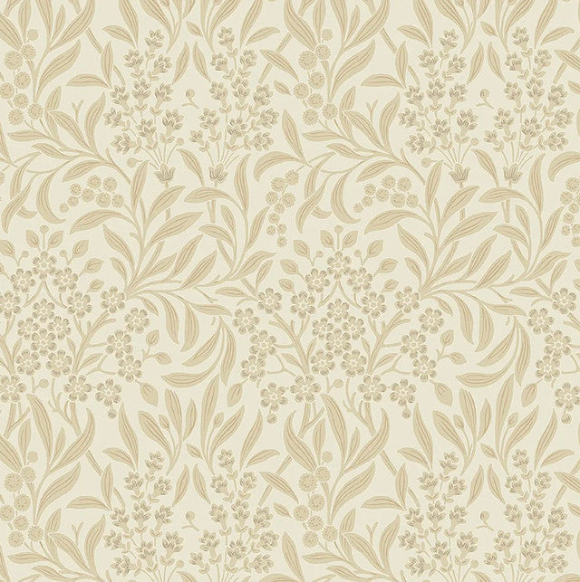 Kryddhyllan Wallcovering by Schumacher - Ivory