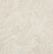 Labrynth Grand Wallcovering by Schumacher - Dune