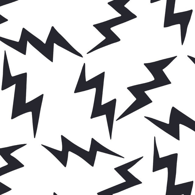 Lightning Wallcovering by Merenda Wallpaper - Storm