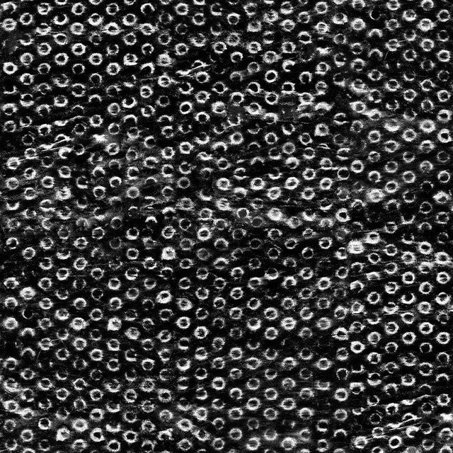 London Grate Wallcovering by Merenda Wallpaper - White on Black