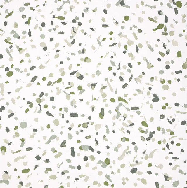 Los Cosmos Wallcovering by Schumacher - Moss