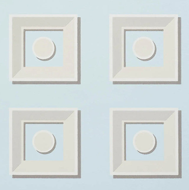 Marcel Wallcovering by Schumacher - Sky