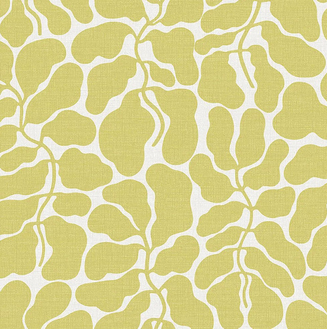 My Secret Garden Wallcovering by Schumacher - Ochre