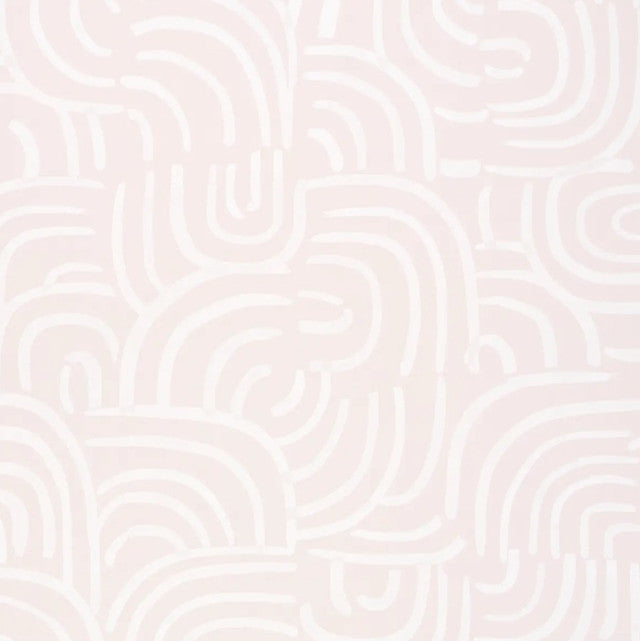 New Beat Wallcovering by Schumacher - Light Beige