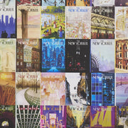 New Yorker Covers Wallcovering by Schumacher - City-View