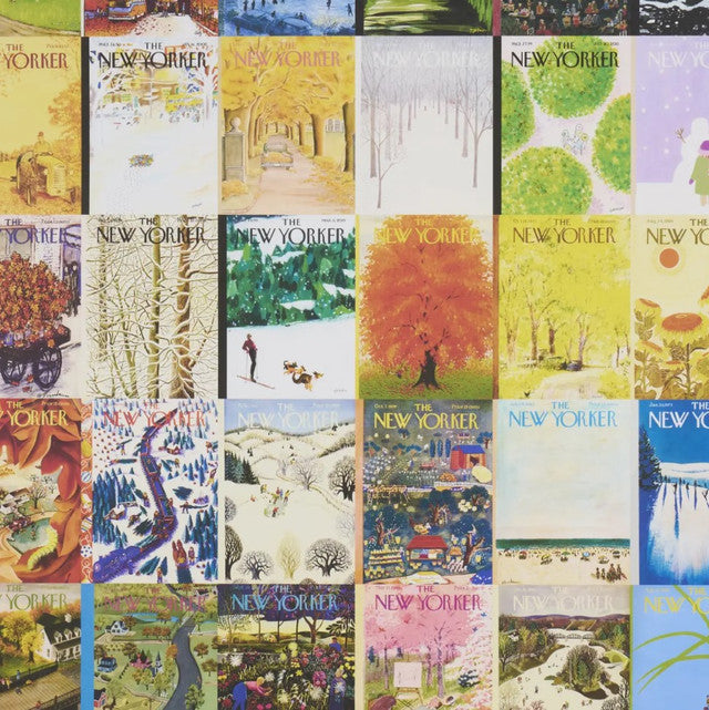 New Yorker Covers Wallcovering by Schumacher - Seasonal