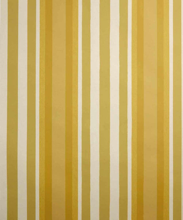 Obi Stripe Wallcovering by Liberty of London - Fennel