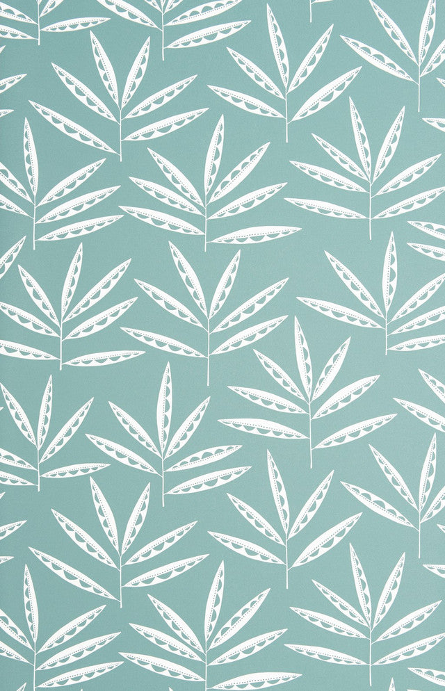 Pea Pods Wallcovering by MissPrint - Bluegrass