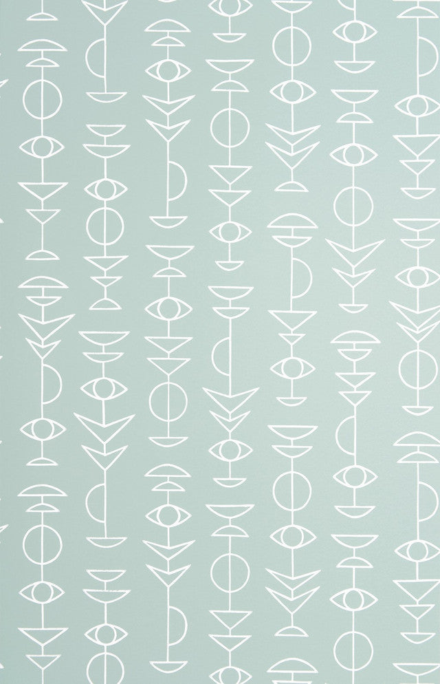 Pendulum Wallcovering by MissPrint - Sea Glass