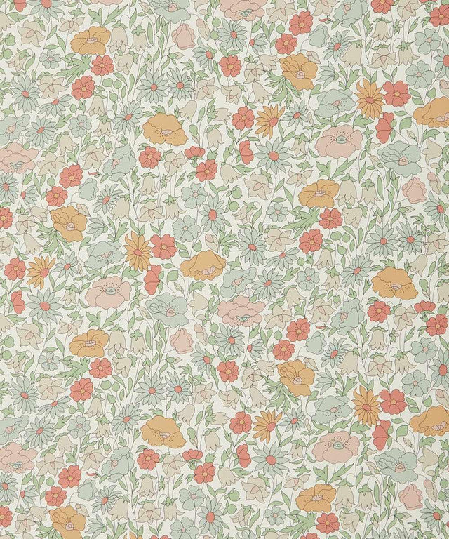 Poppy Meadowfield WP Wallcovering by Liberty of London - Lichen