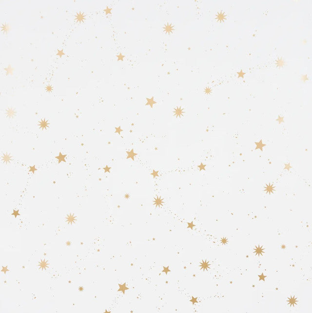 Scattered Stars Wallcovering by Schumacher - Ivory