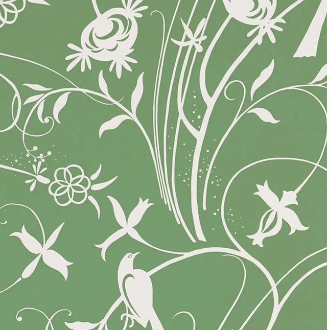Sky Meadow Wallcovering by Schumacher - Green
