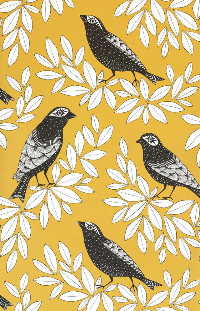 Songbird Wallcovering by MissPrint - Summer