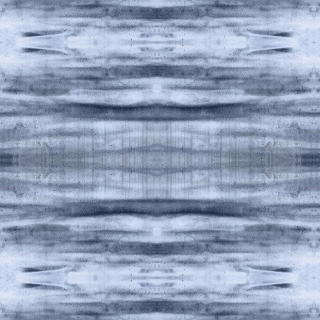 Spray Wallcovering by Merenda Wallpaper - Hyacinth Blue