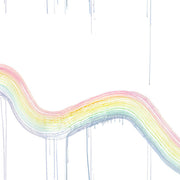 Suncatcher Wallcovering by Merenda Wallpaper - Rainbow Sun