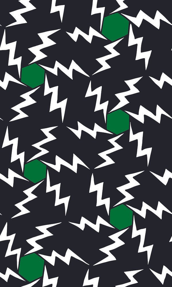 Thunder Wallcovering by Merenda Wallpaper - Green Lantern