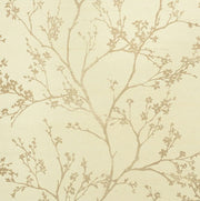 Twiggy Sisal Wallcovering by Schumacher - Gold on Ivory