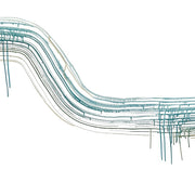Under Water Wave Wallcovering by Merenda Wallpaper - Tide Pool