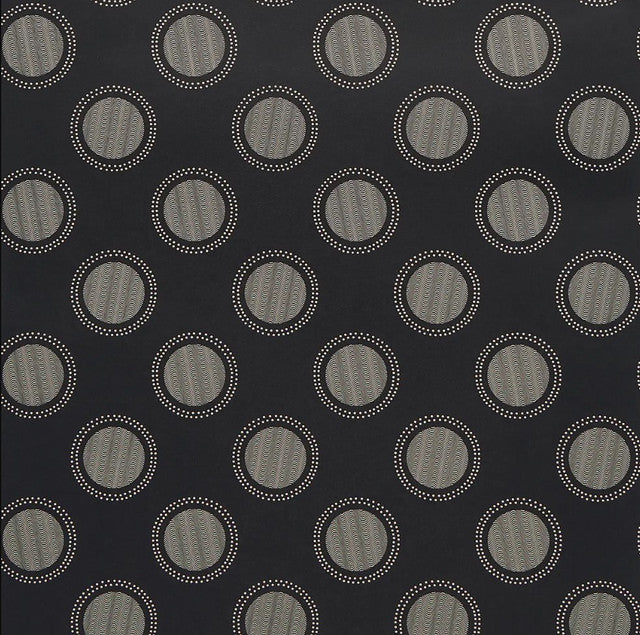 Watermark Wallcovering by Schumacher - Black & White