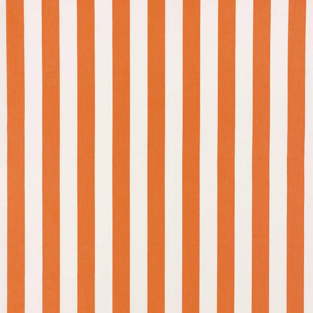 andy-stripe-fabric-by-schumacher-temp - Orange