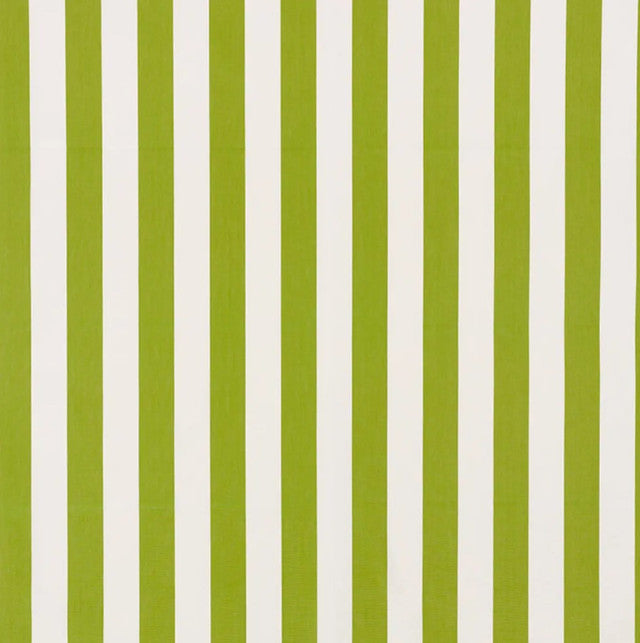 andy-stripe-fabric-by-schumacher-temp - Green