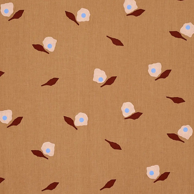 aquinnah-hand-block-fabric-by-schumacher-temp - Camel