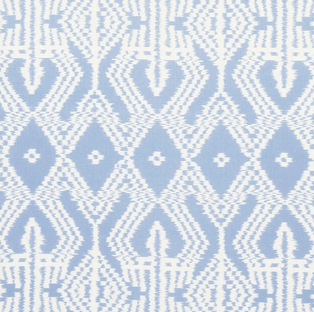 asaka-ikat-fabric-by-schumacher-temp - Chambray