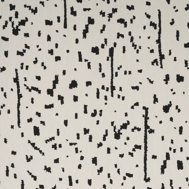 bespotted-fabric-by-schumacher-temp - Black