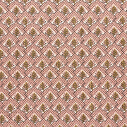Blair Silk Epingle Fabric by Schumacher - Wythe Rose