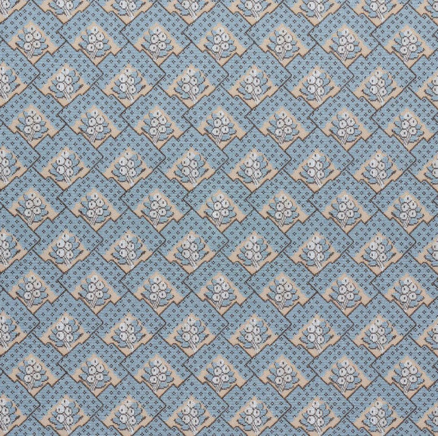 blair-silk-epingle-fabric-by-schumacher-temp - Worcester Blue