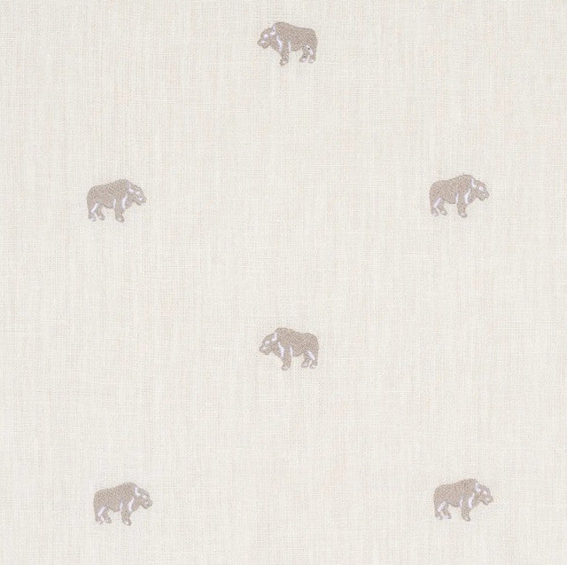 buffalo-embroidered-fabric-by-schumacher-temp - Ivory