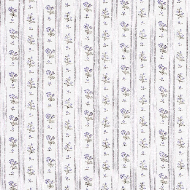 cabanon-stripe-fabric-by-schumacher-temp - Violet