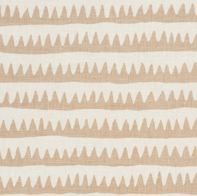 corfu-stripe-fabric-by-schumacher-temp - Sand