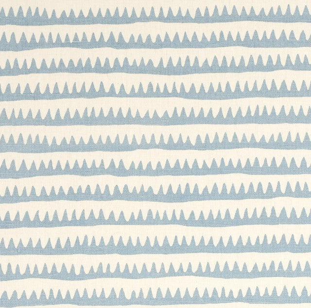 corfu-stripe-fabric-by-schumacher-temp - Sky