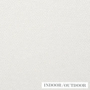 Diamond Weave Fabric by Schumacher - Ivory