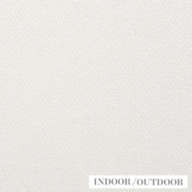 Diamond Weave Fabric by Schumacher - Ivory