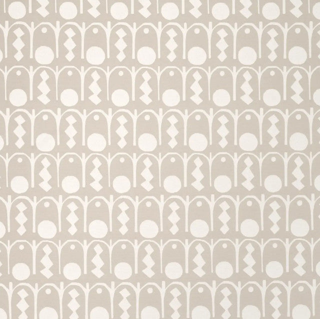 Downtown Fabric by Schumacher - Natural