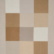 Embroidered Tile Fabric by Schumacher - Light Neutral