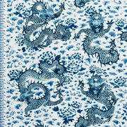 Empress Dragon Fabric by Schumacher - Delft