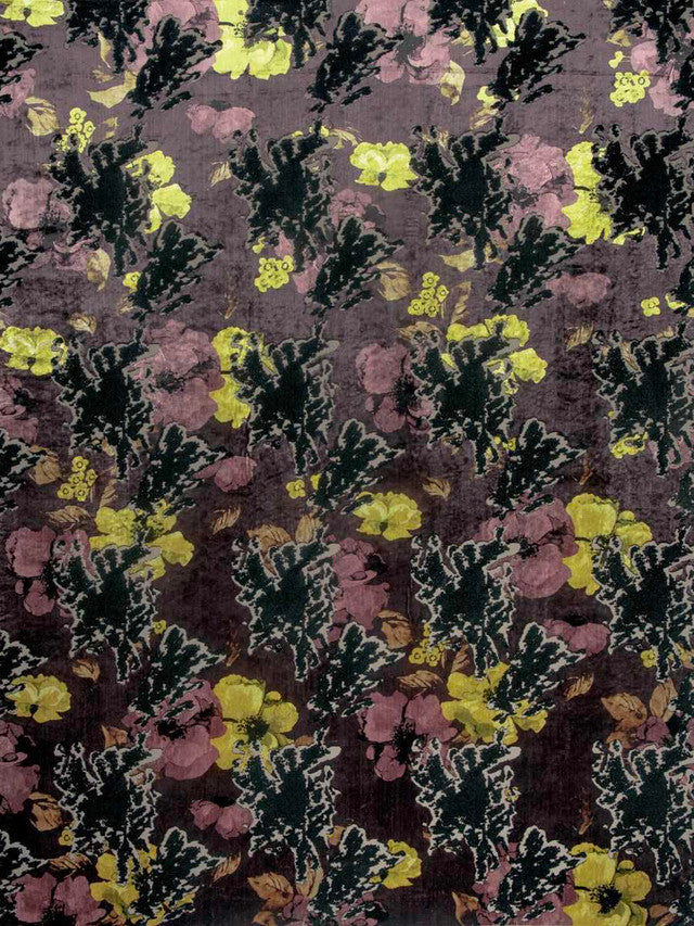 abloom-fabric-by-stroheim - Eggplant