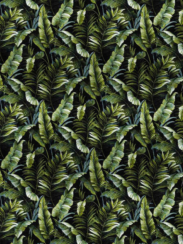 floral-kingdom-fabric-by-s-harris - Absynth Onyx