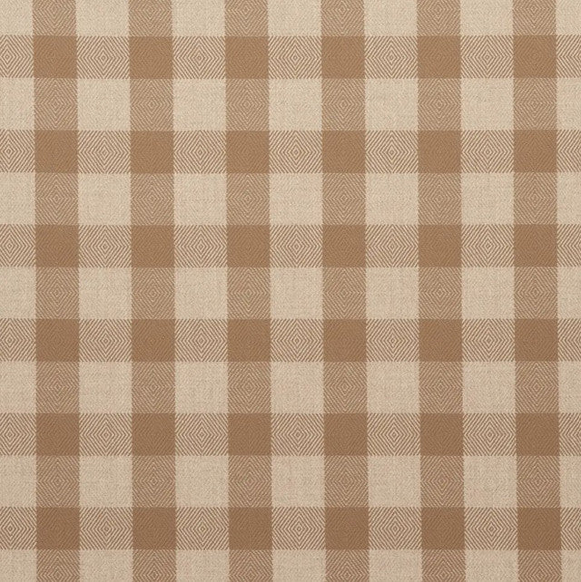 galt-wool-check-fabric-by-schumacher-temp - Coffee