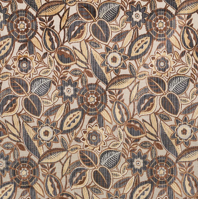 Garland Velvet Fabric by Schumacher - Neutral