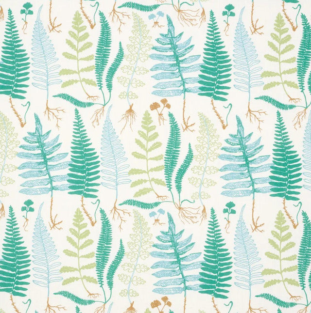 halcott-indoor-outdoor-fabric-by-schumacher-temp - Aqua