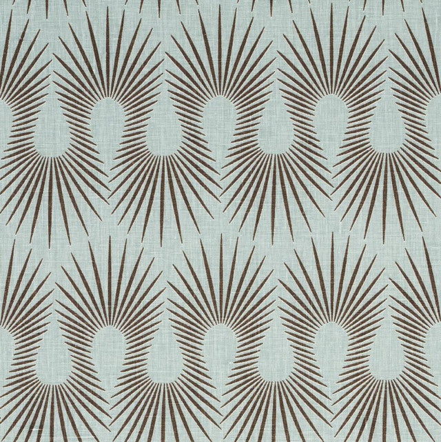 hedgehog-fabric-by-schumacher-temp - Duck Egg Brown