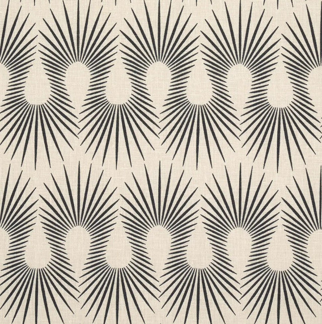 hedgehog-fabric-by-schumacher-temp - Putty Black