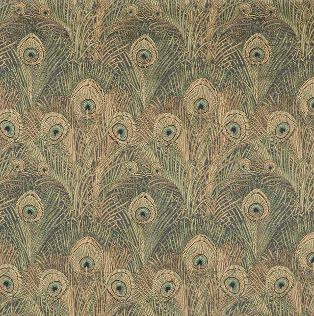 hera-feather-vv-fabric-by-liberty-of-london - Jade
